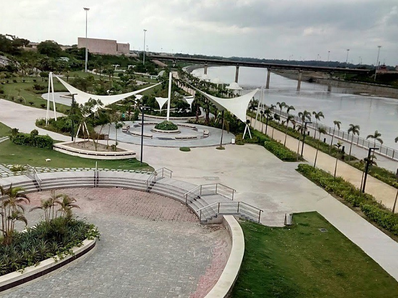 Gomati river front